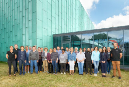 Gruppenbild der Mitarbeiterinnen und Mitarbeiter des Focke-Museums