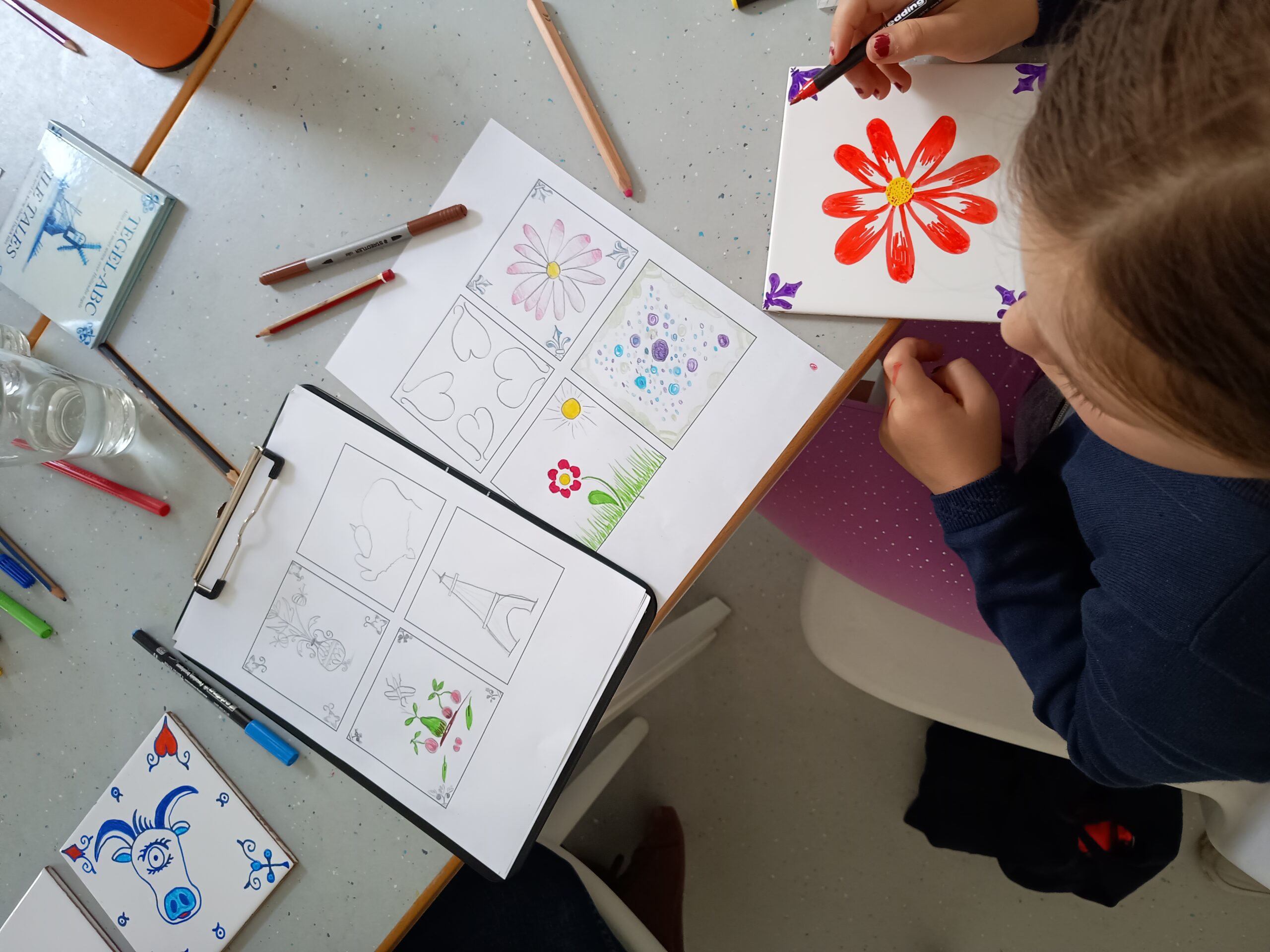 Fliesen-Ferien-Workshop